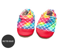 Load image into Gallery viewer, Rainbow Mermaid Water Shoes