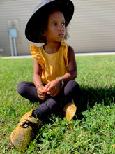 Load image into Gallery viewer, Gold Leopard Modern Oxford