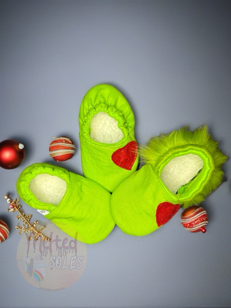 A Green Man With A Heart