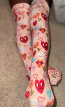 Load image into Gallery viewer, Lovey Hearts Knee High Socks
