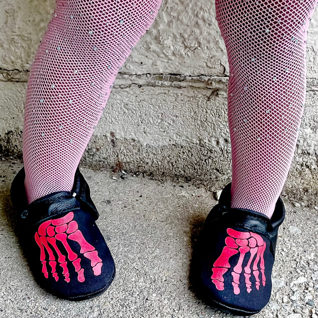 Skelly Leather Booties